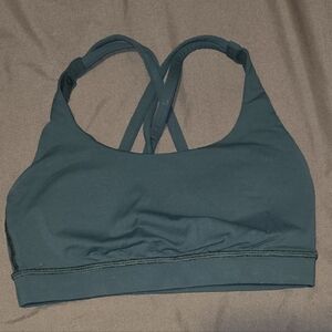 Lululemon Green Sports Bra